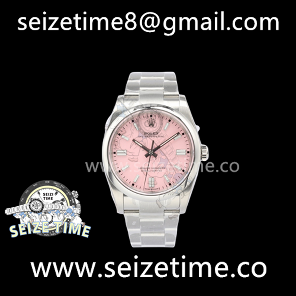 Oyster Perpetual 36mm 126000 SS EWF Best Edition Pink Dial on SS Oyster Bracelet A3230