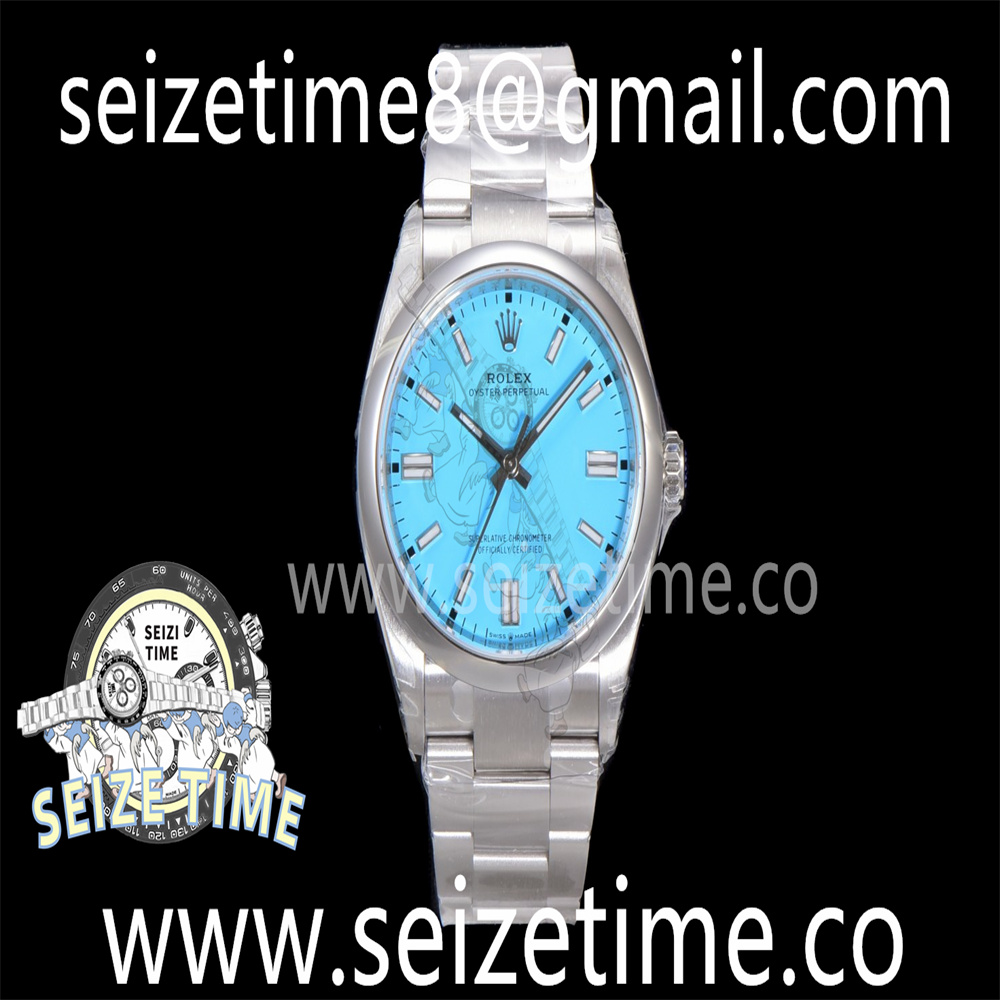 Oyster Perpetual 126000 36mm VSF 1:1 Best Edition 904L Steel Tiffany Blue Dial VS3235