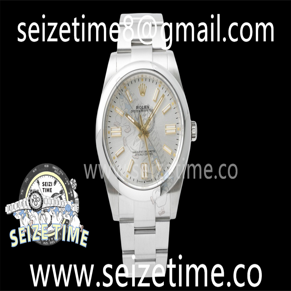 Oyster Perpetual 124300 41mm VSF 1:1 Best Edition 904L Steel Silver Dial VS3235