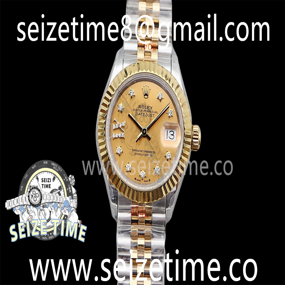 Datejust 28mm 904L YG/SS TWSF Yellow Dial on YG/SS Jubilee Bracelet
