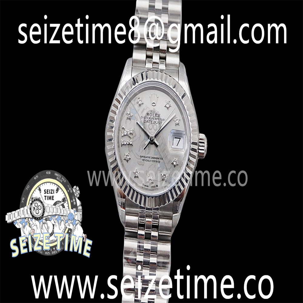 Datejust 28mm 904L SS TWSF Silver Dial on SS Jubilee Bracelet