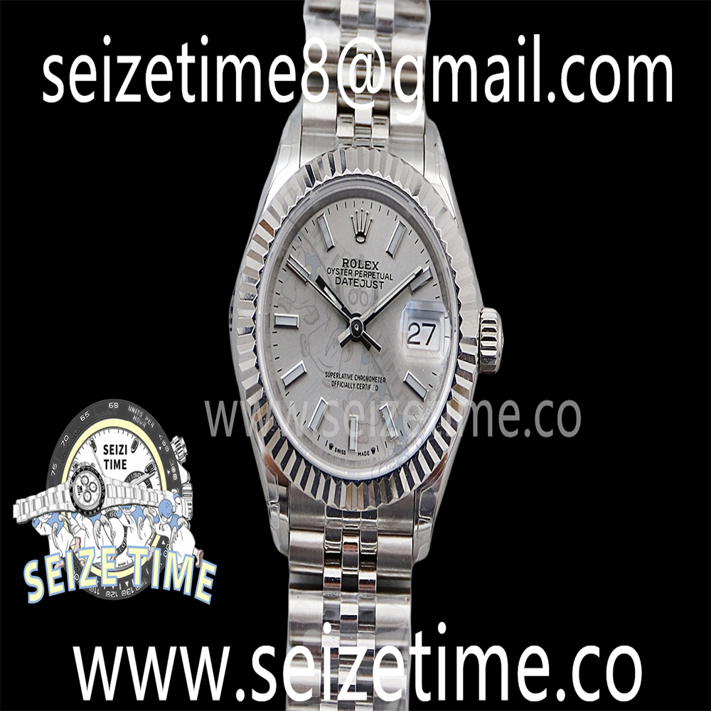 Datejust 28mm 904L SS TWSF Silver Dial on SS Jubilee Bracelet