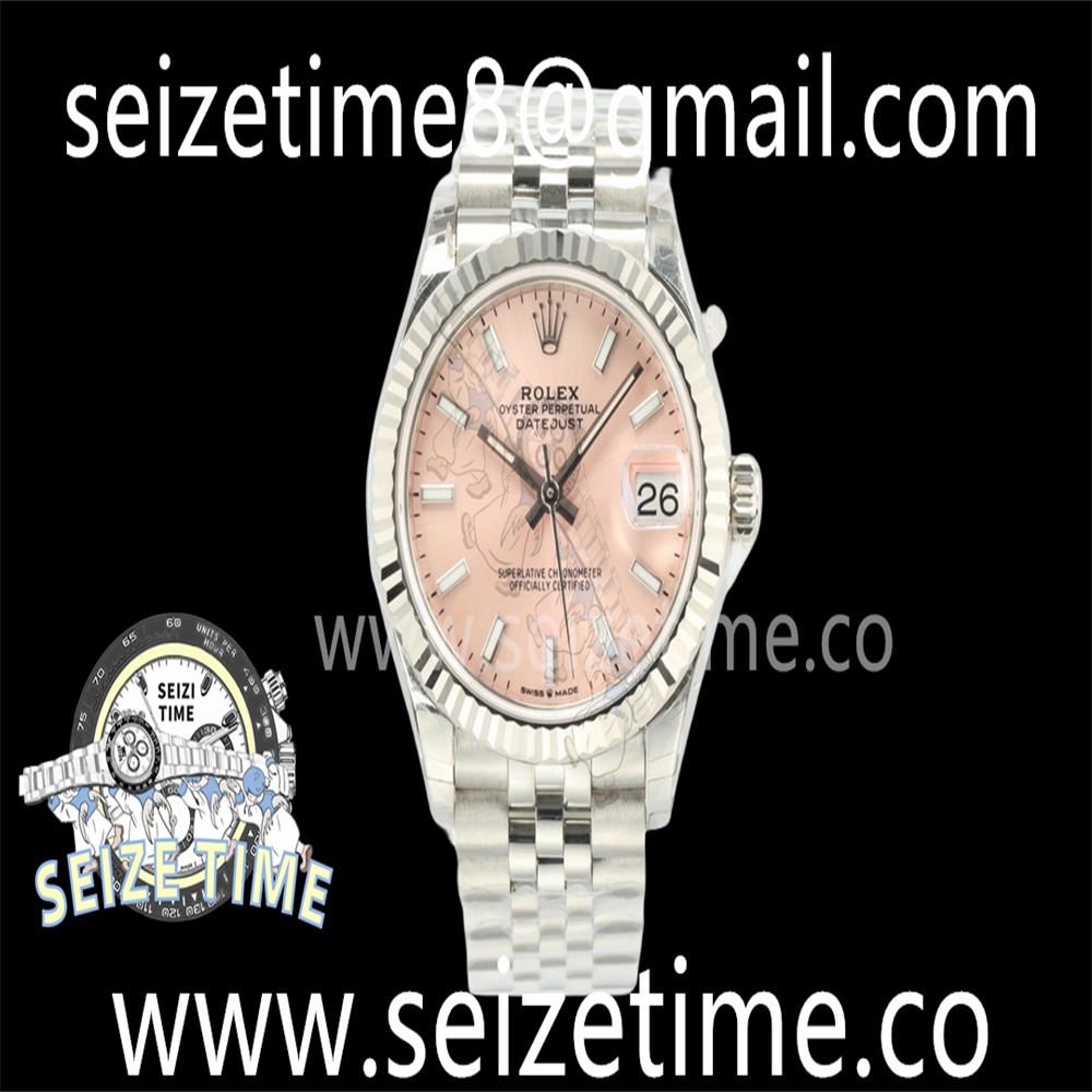 Datejust 31mm SS EWF Best Edition Pink Dial on SS Jubilee Bracelet A2268