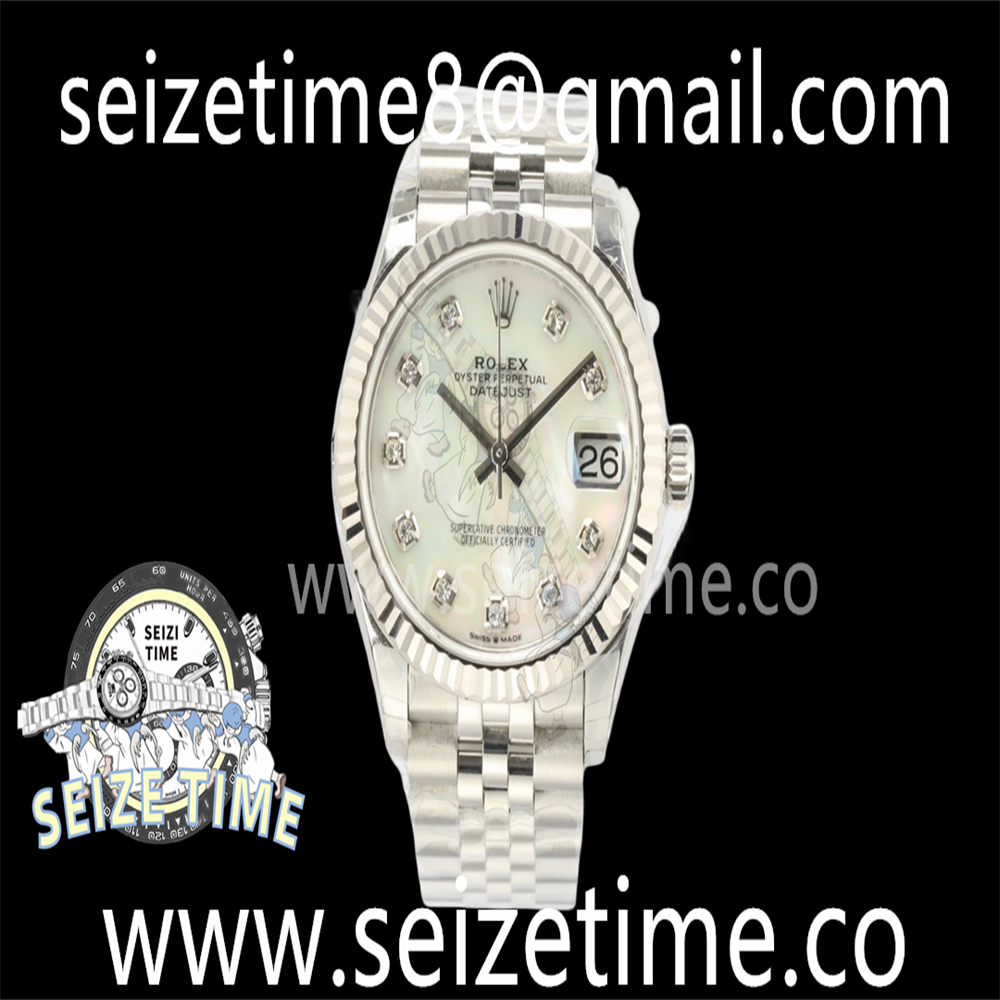 Datejust 31mm SS EWF Best Edition White MOP Dial on SS Jubilee Bracelet A2268