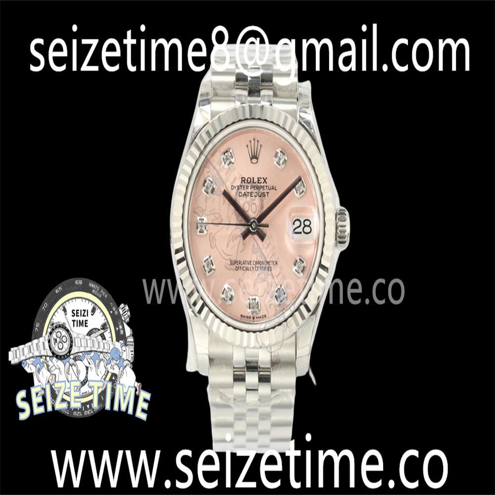 Datejust 31mm SS EWF Best Edition Pink Dial on SS Jubilee Bracelet A2268