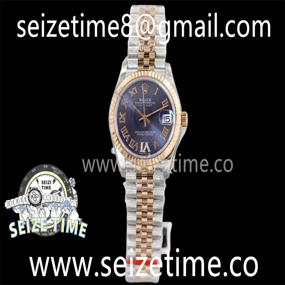 Datejust 31mm RG/SS EWF Best Edition Purple Dial on RG/SS Jubilee Bracelet A2268