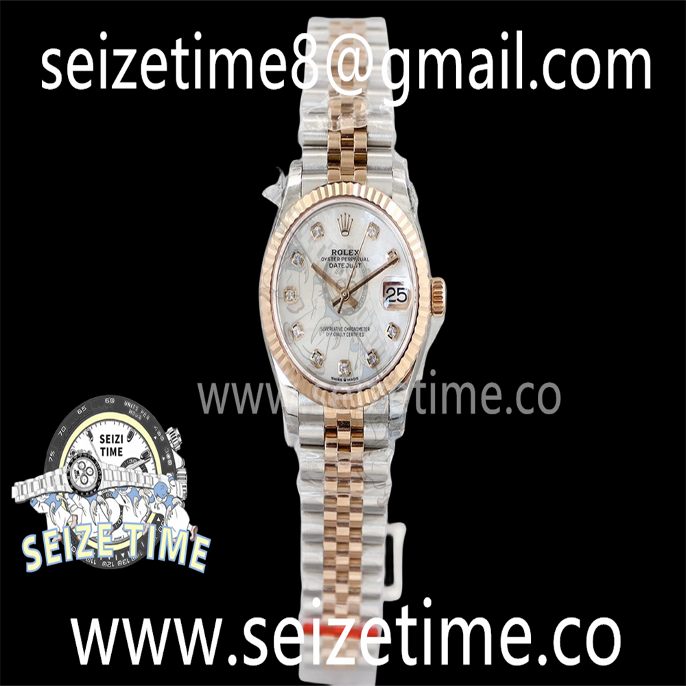 Datejust 31mm RG/SS EWF Best Edition White MOP Dial on RG/SS Jubilee Bracelet A2268