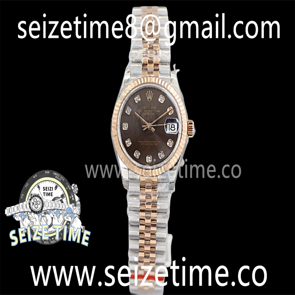 Datejust 31mm RG/SS EWF Best Edition Brown Dial on RG/SS Jubilee Bracelet A2268
