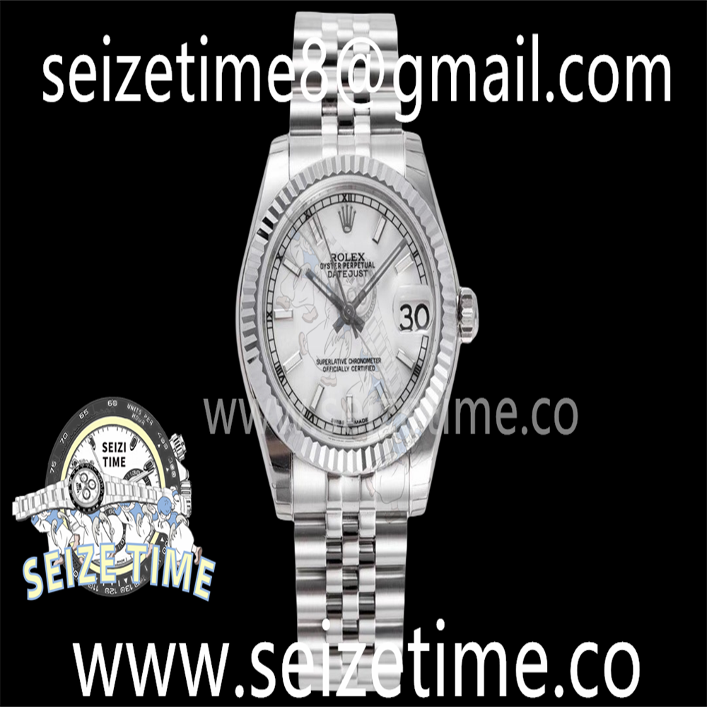 Datejust 31mm SS GSF White Dial on SS Jubilee Bracelet NH05