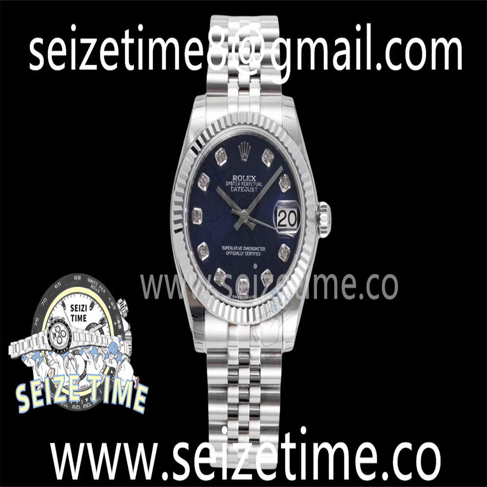 Datejust 31mm SS GSF Blue Dial on SS Jubilee Bracelet NH05