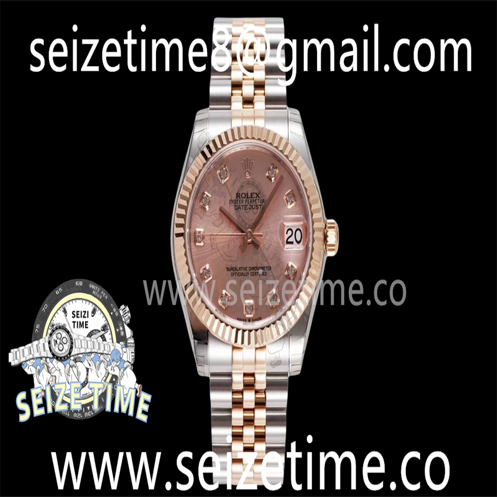 Datejust 31mm RG/SS GSF Pink Dial on RG/SS Jubilee Bracelet NH05