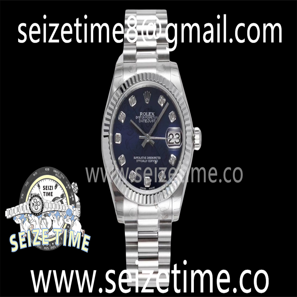 Datejust 31mm SS GSF Blue Dial on SS Oyster Bracelet NH05