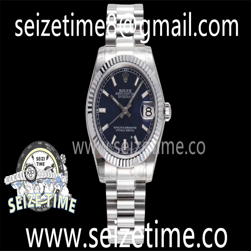 Datejust 31mm SS GSF Blue Dial on SS Oyster Bracelet NH05