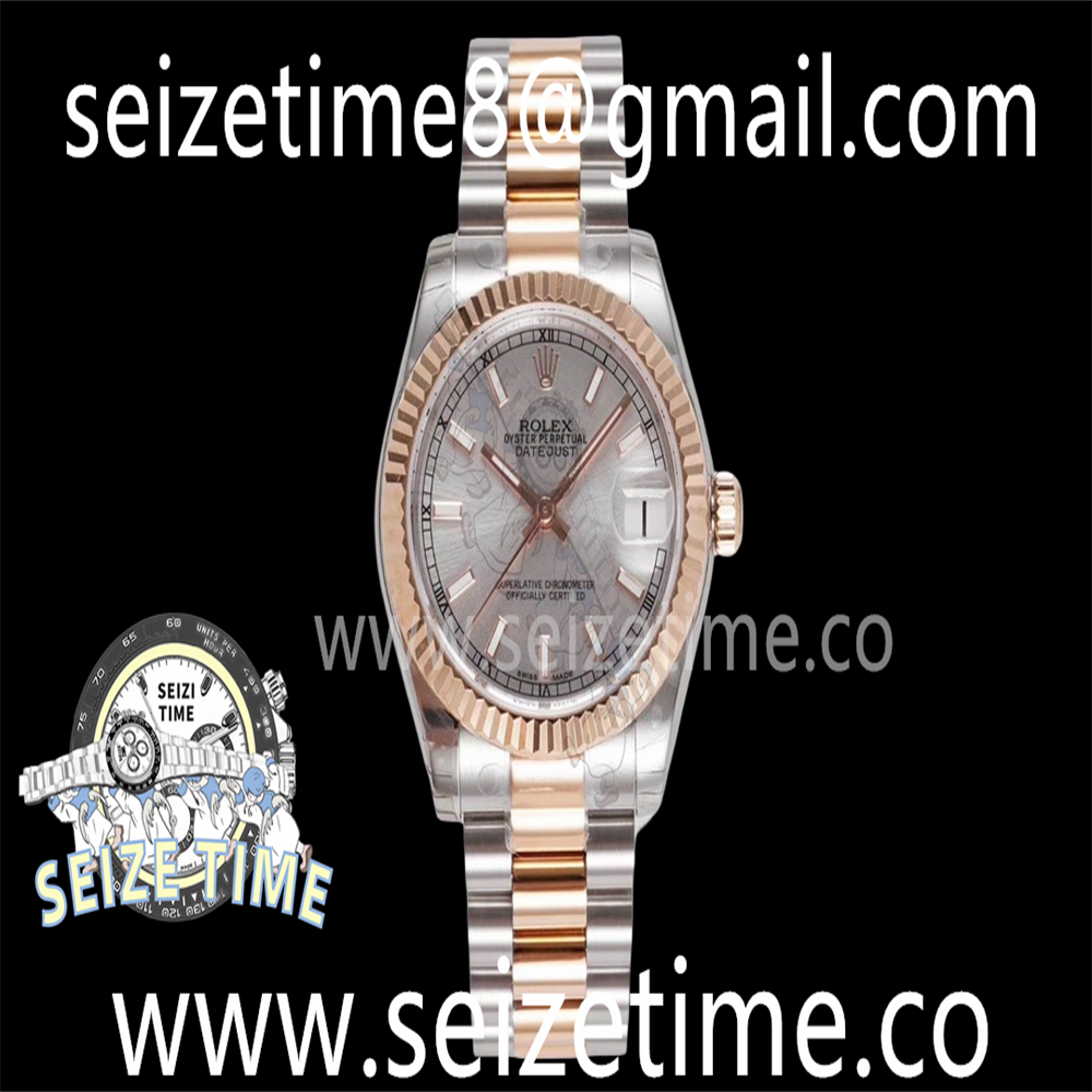 Datejust 31mm RG/SS GSF Silver Dial on RG/SS Oyster Bracelet NH05
