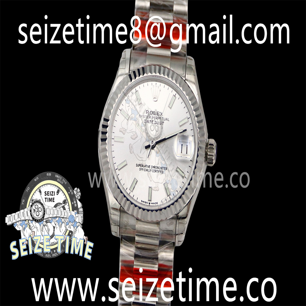 Datejust 31mm SS TWF Best Edition Silver Dial on SS Oyster Bracelet A2826