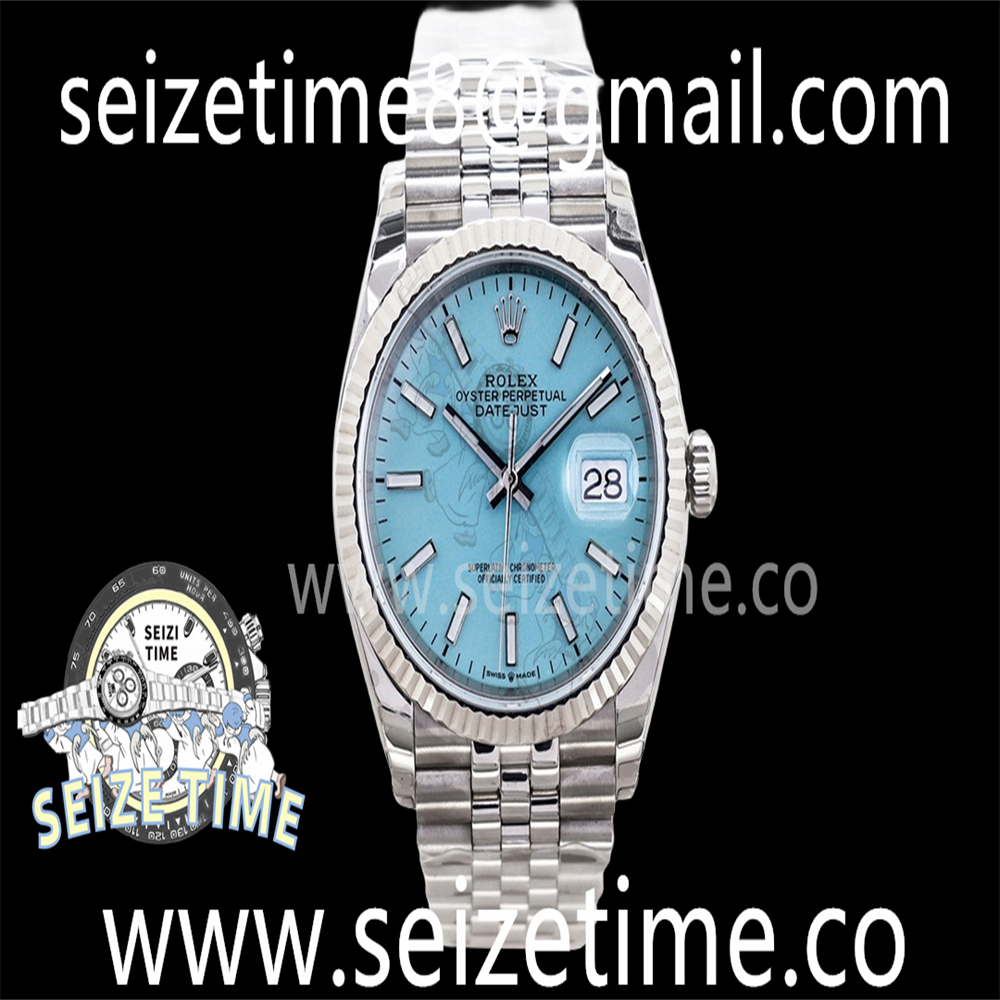 Datejust 36MM 126234 SS EWF 1:1 Best Edition Tiffany Blue Dial on SS Jubilee Bracelet A3235