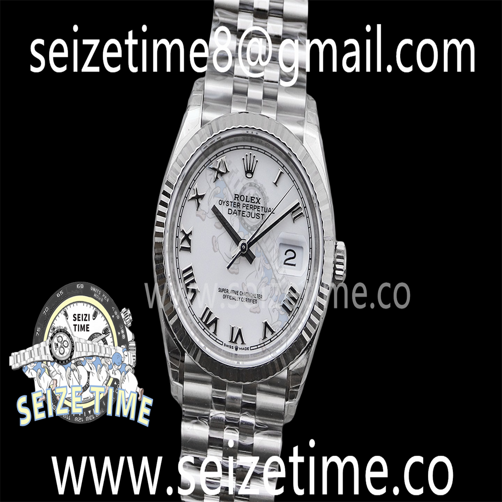 DateJust 36 SS 126234 VSF 1:1 Best Edition 904L Steel White Roman Dial on Jubilee Bracelet VS3235