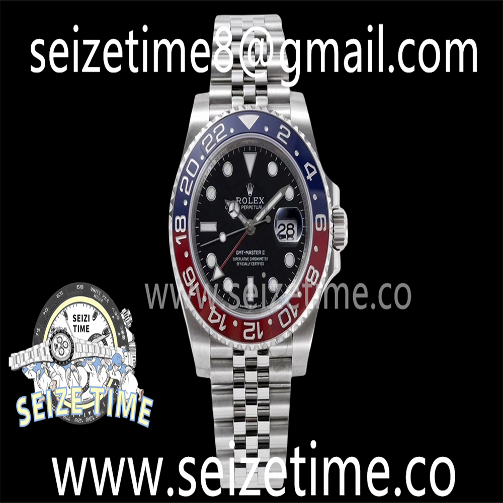 GMT-Master II 126710 BLRO Pepsi Red/Blue Ceramic 904L Steel VRF 1:1 Best Edition SA3285