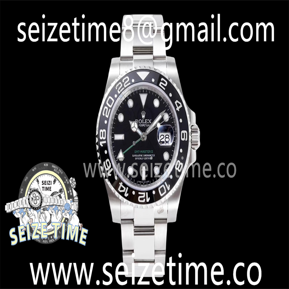 GMT-Master II 116710 LN Black Ceramic 904L Steel VRF 1:1 Best Edition SA3186