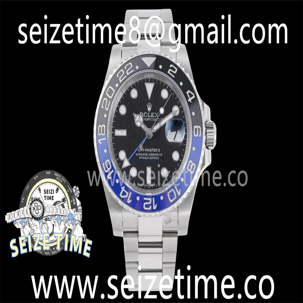 GMT-Master II 116710 BLNR Black/Blue Ceramic 904L Steel VRF 1:1 Best Edition SA3186