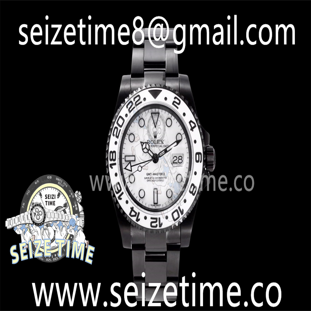 GMT-Master II Oreo PVD White Ceramic Bezel VRF 1:1 Best Edition White Dial SA3186