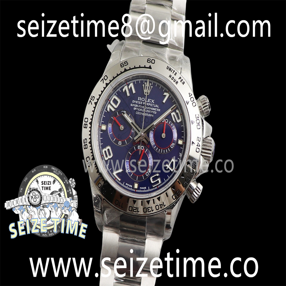 Daytona 116509 SS JHF Best Edition Blue Dial on SS Bracelet A4130