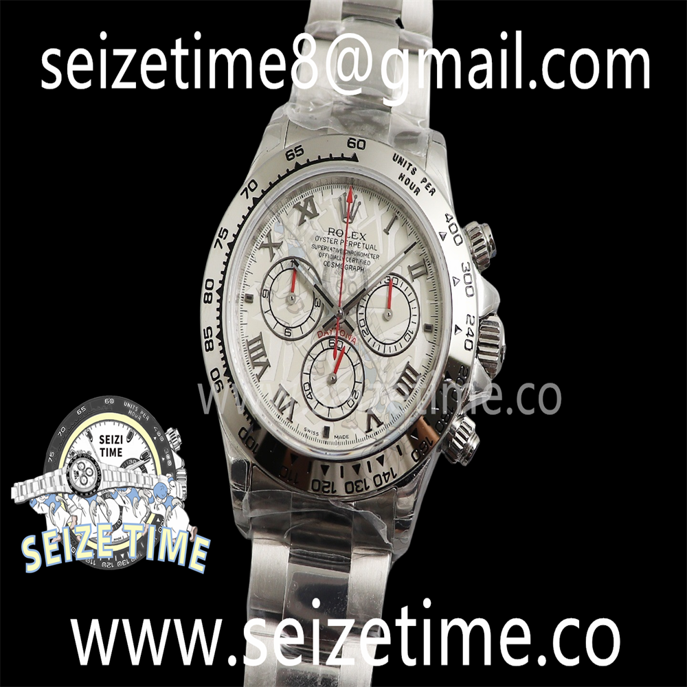 Daytona 116509 SS JHF Best Edition meteorite Dial on SS Bracelet A4130
