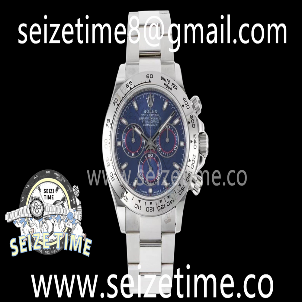 Daytona 116509 VRF 1:1 Best Edition Blue Dial on SS Bracelet A7750
