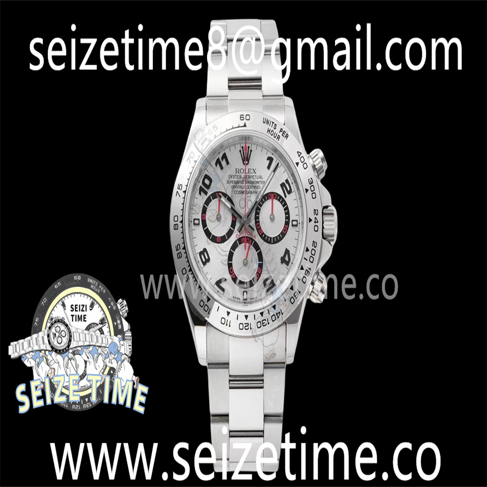 Daytona 116509 VRF 1:1 Best Edition Silver Numerals Dial on SS Bracelet A7750