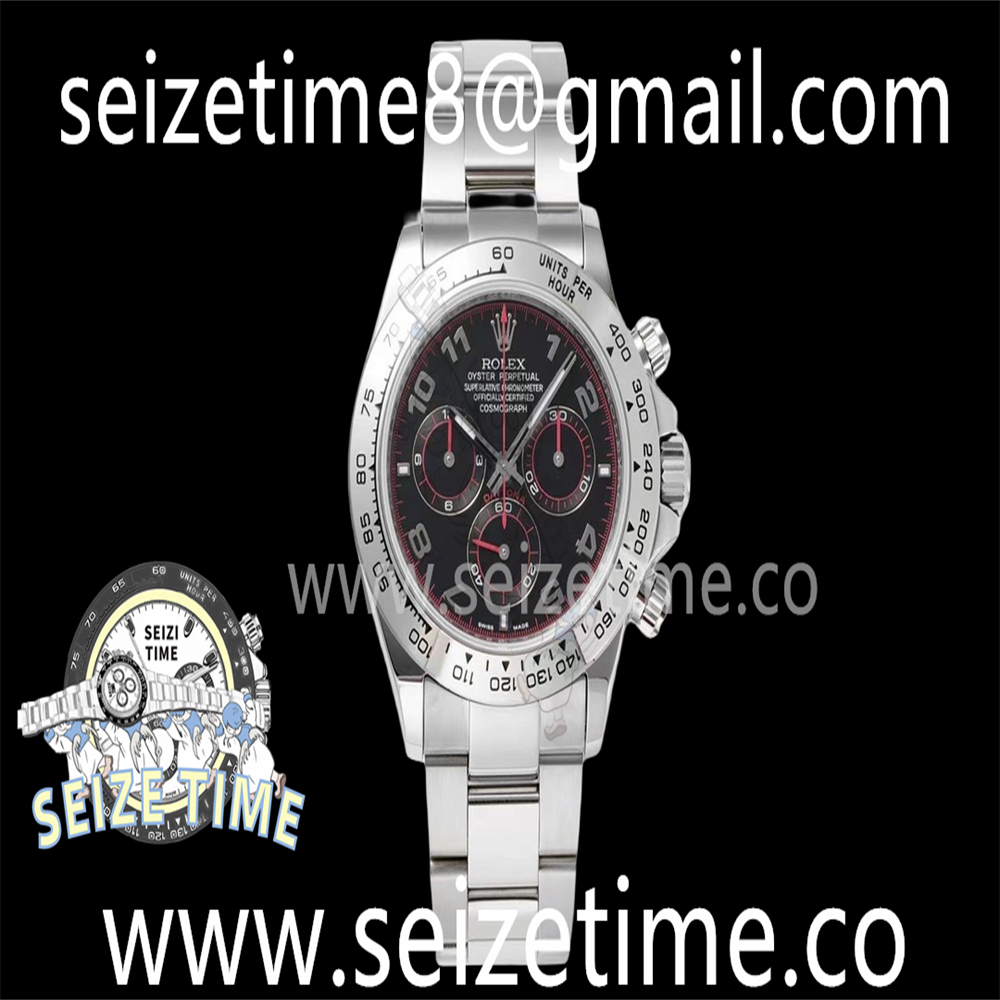 Daytona 116509 VRF 1:1 Best Edition Black Numerals Dial on SS Bracelet A7750