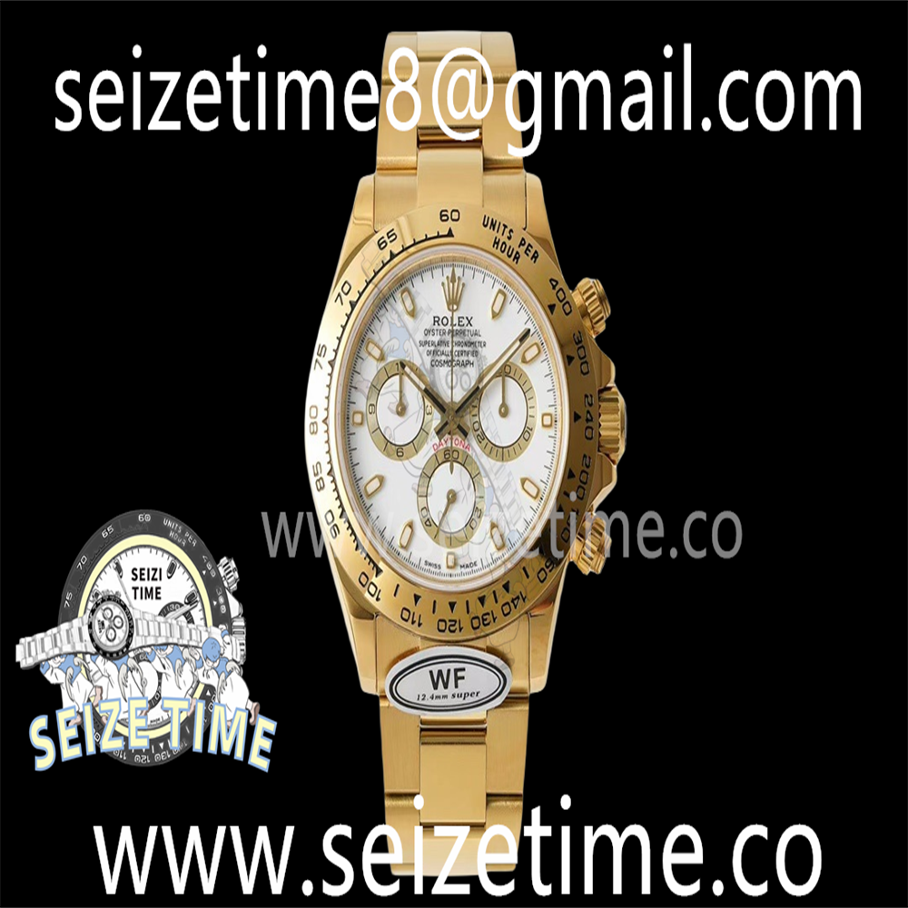 Daytona 116508 WF Best Edition White Dial on YG Bracelet A7750