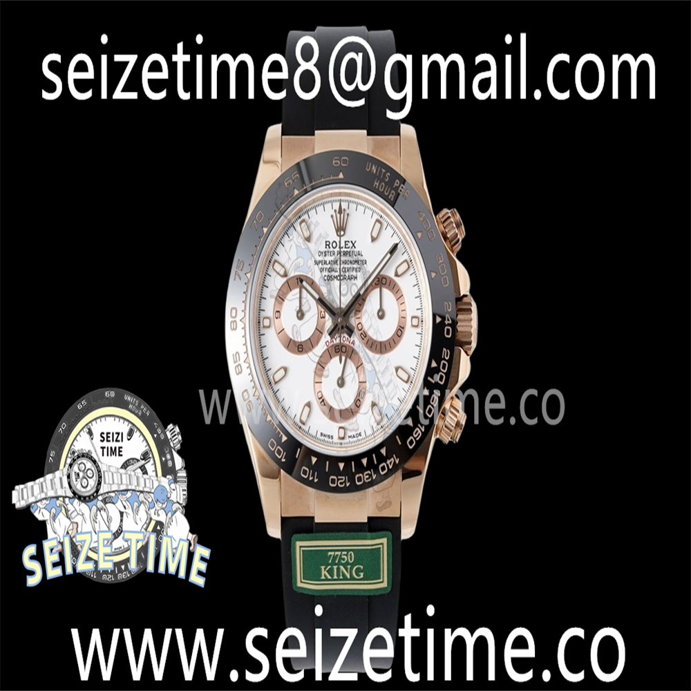 Daytona 116515 KING 1:1 Best Edition White Dial on Oysterflex Strap A7750