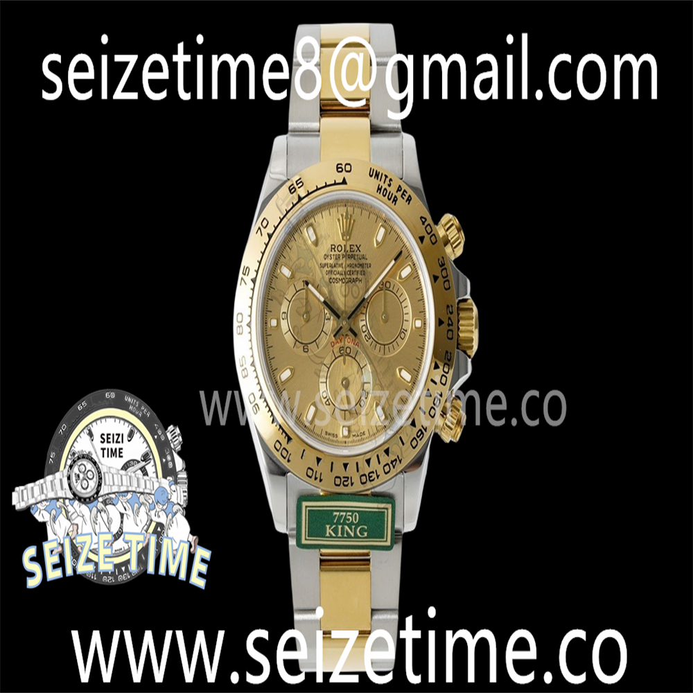 Daytona 116503 KING 1:1 Best Edition YG Dial on SS/YG Bracelet A7750