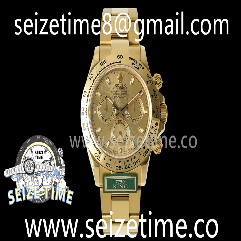 Daytona 116508 KING 1:1 Best Edition YG Dial on YG Bracelet A7750