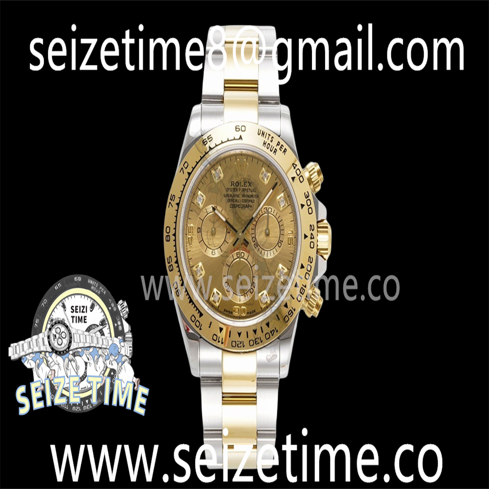 Daytona 116503 KING 1:1 Best Edition YG Diamonds Dial on SS/YG Bracelet A7750