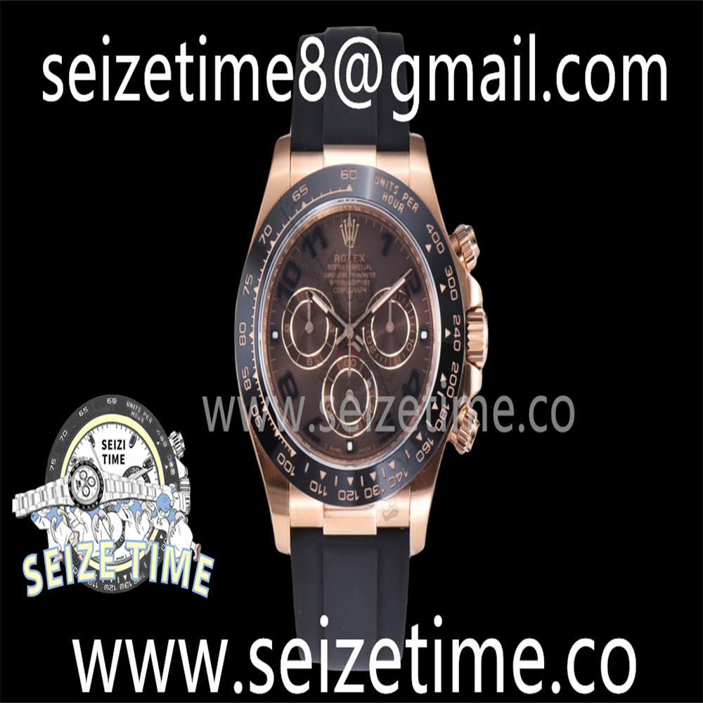 Daytona 116515 904L RG Clean 1:1 Best Edition Chocolate Dial on Oysterflex Strap SA4130