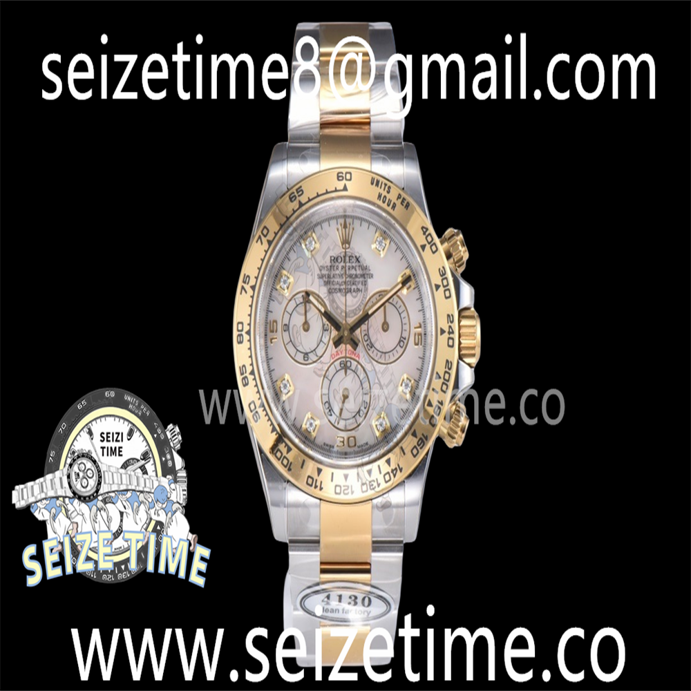 Daytona 116503 904L SS/YG Clean 1:1 Best Edition White MOP Dial on SS/YG Bracelet SA4130