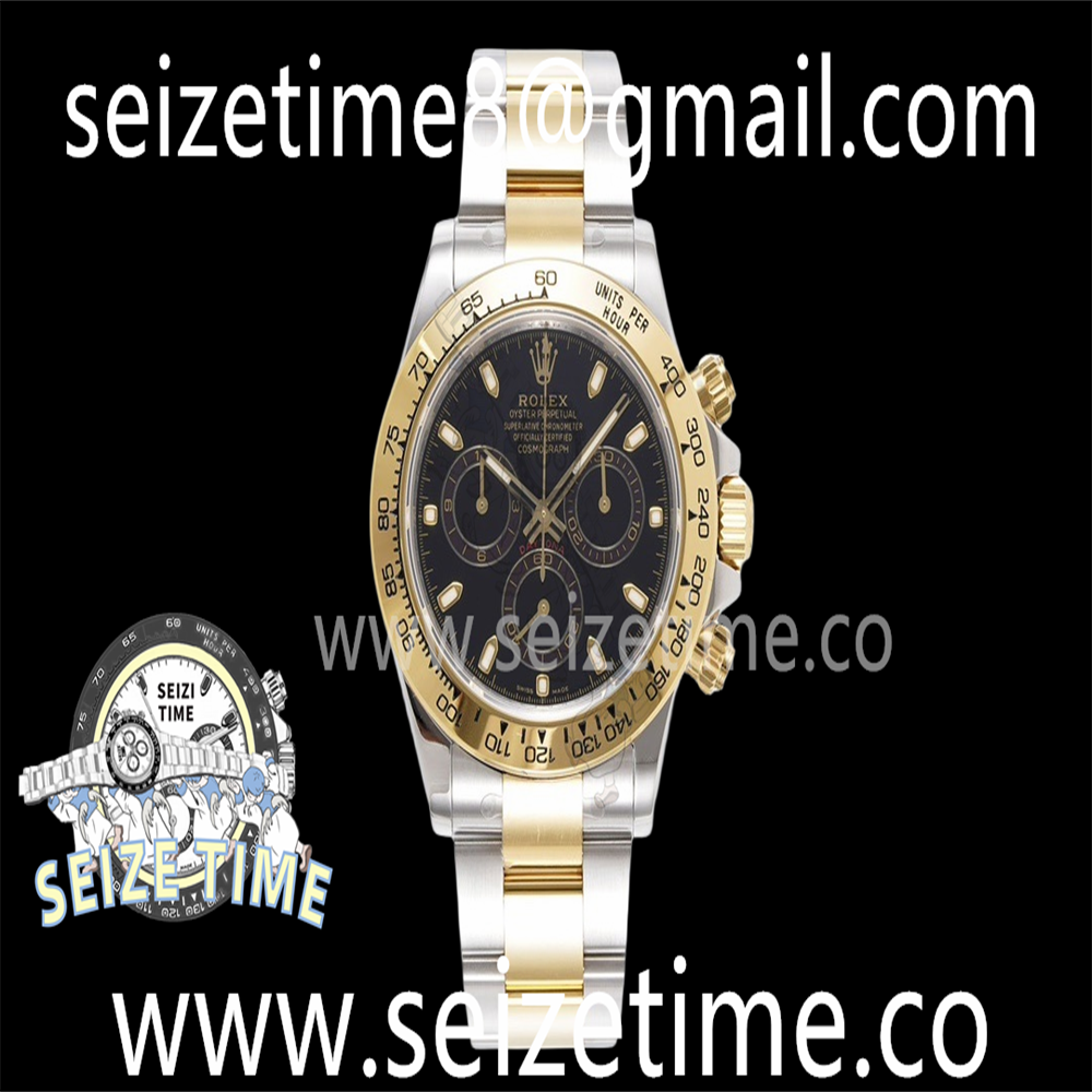 Daytona 116503 KING 1:1 Best Edition Black Dial on SS/YG Bracelet SA4130