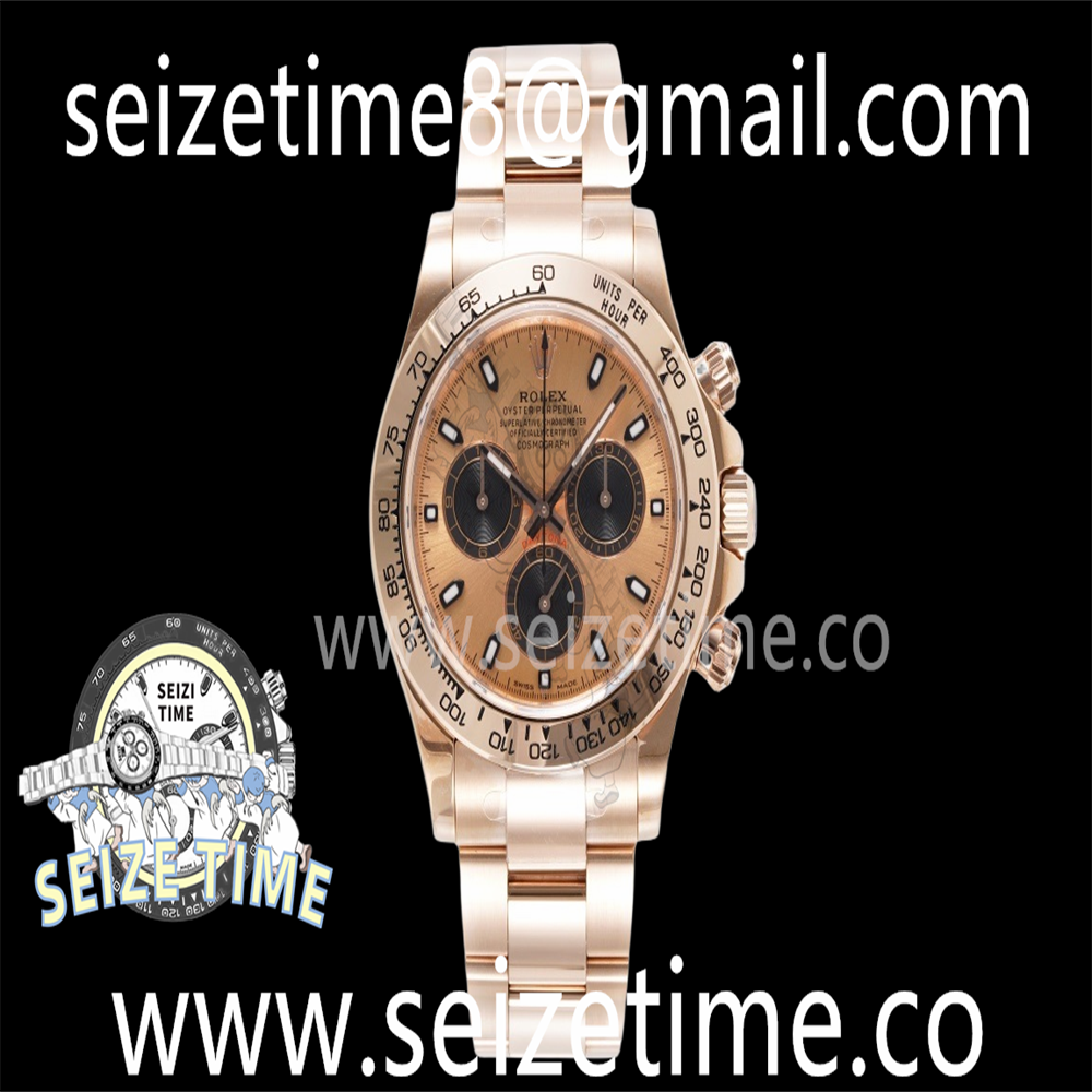 Daytona 116505 KING 1:1 Best Edition RG/Black Dial on RG Bracelet SA4130