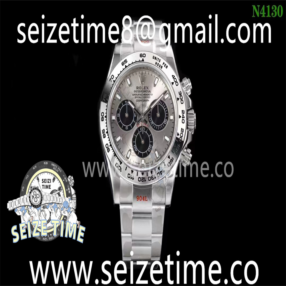 Daytona 116509 Noob 1:1 Best Edition Gray Dial on SS Bracelet SA4130