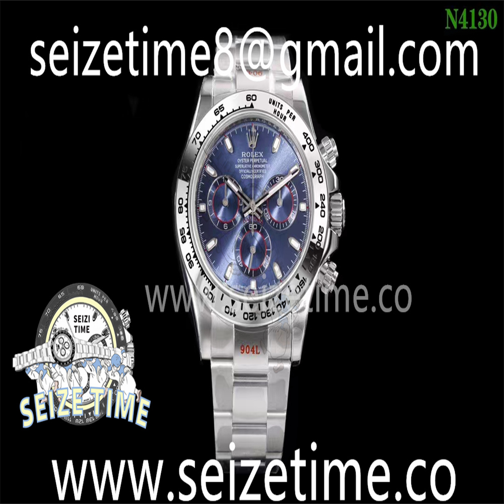 Daytona 116509 Noob 1:1 Best Edition Blue Dial on SS Bracelet SA4130