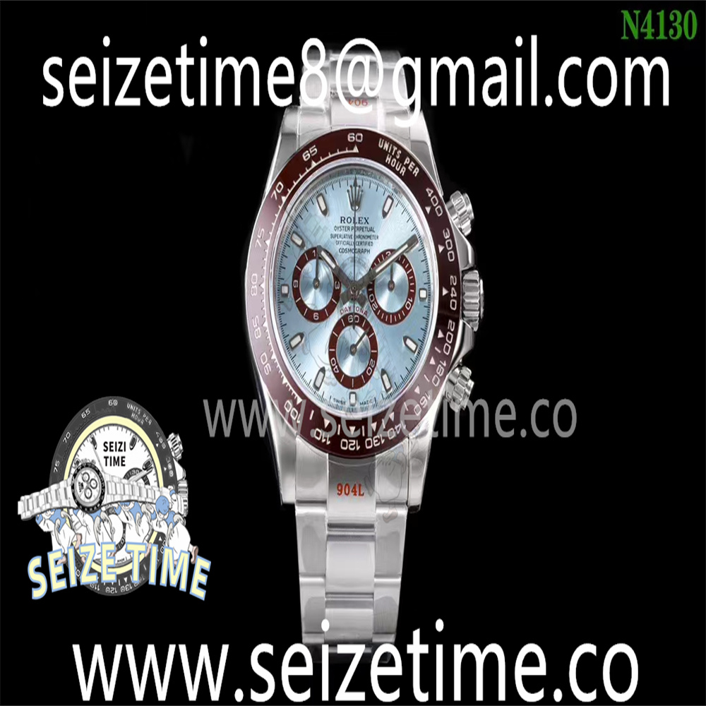 Daytona 116506 Noob 1:1 Best Edition Ice Blue Dial on SS Bracelet SA4130