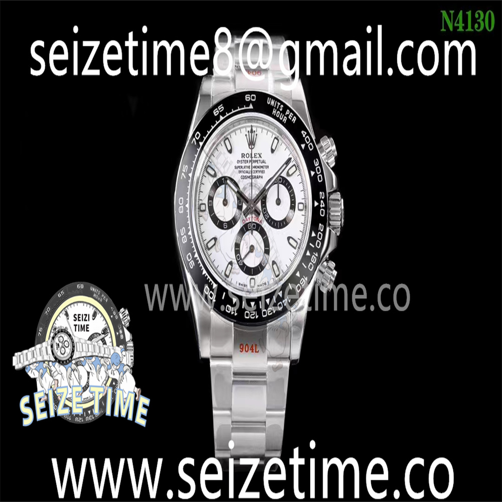 Daytona 116500 Noob 1:1 Best Edition White Dial on SS Bracelet SA4130