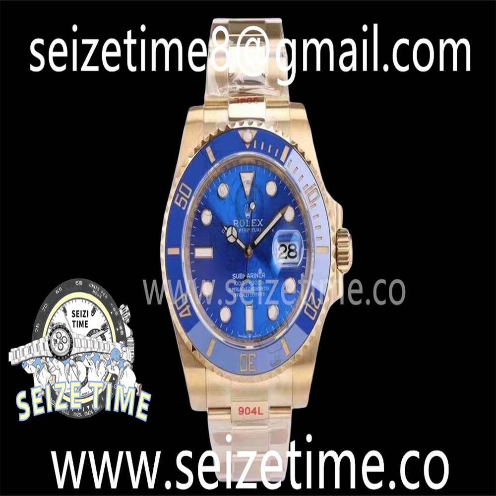 Submariner 126618LB YG EWF 1:1 Best Edition Blue Dial on YG Bracelet A3235 V2