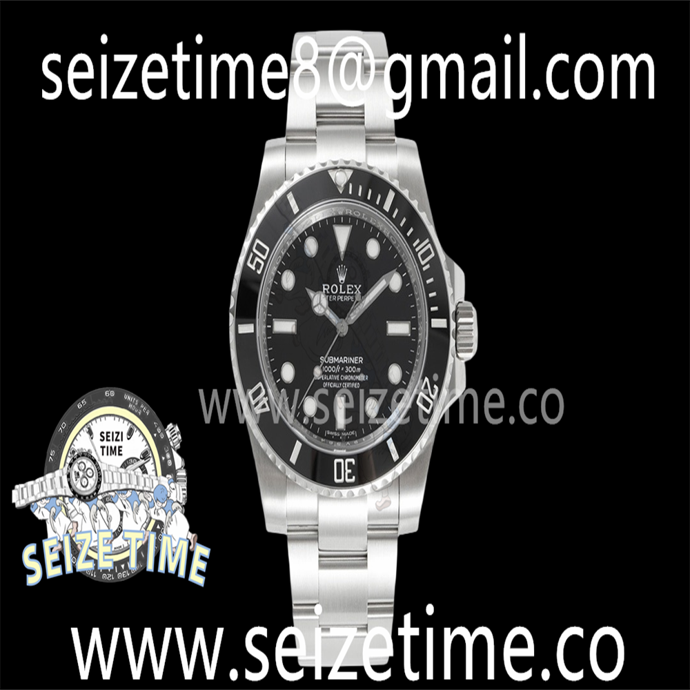 Submariner 114060LN 904L Steel JVS 1:1 Best Edition Black Dial on SS Bracelet VS3130