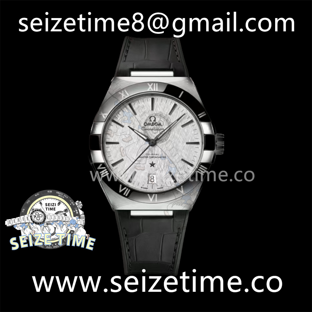 Constellation Co-Axial Master Chronometer 41mm SS WHITE Dial on Leather Strap VSF A8900