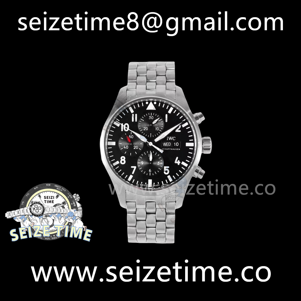 Pilot Chrono IW377710 “Le Petit Prince” ZF 1:1 Best Edition on SS Bracelet A7750