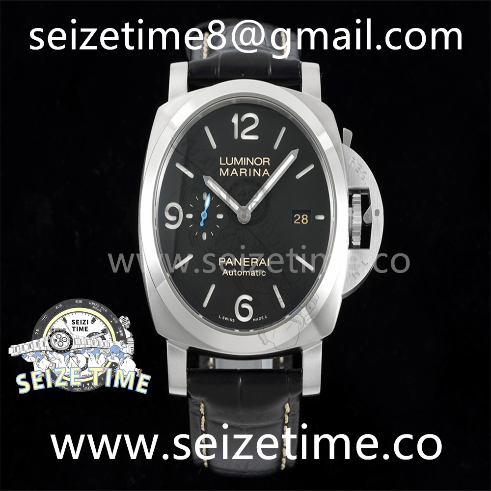 PAM1312 W TTF 1:1 Best Edition on Black Leather Strap P9010