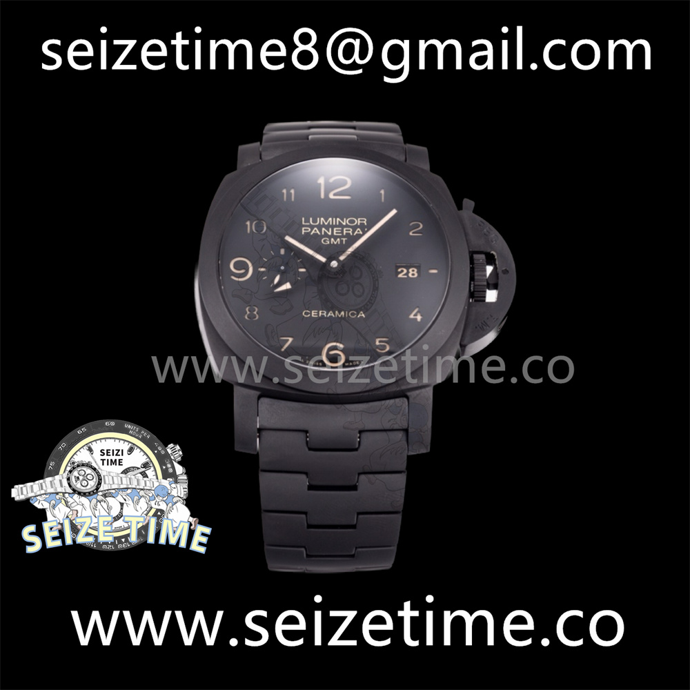 PAM438 O Real Ceramic VSF 1:1 Best Edition on Ceramic Bracelet P9001/B V2