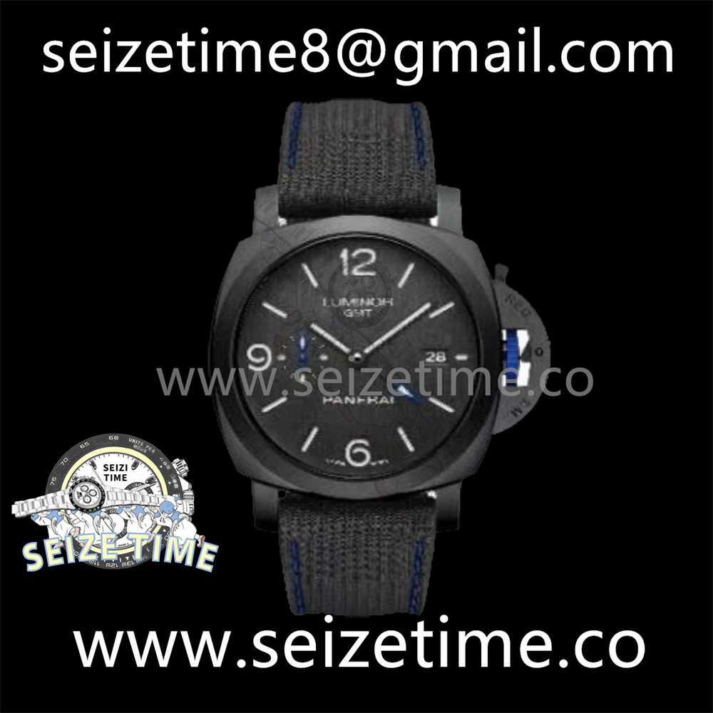 PAM1176 VSF 1:1 Best Edition Black Dial on Black Kevlar Composite Strap P.9011